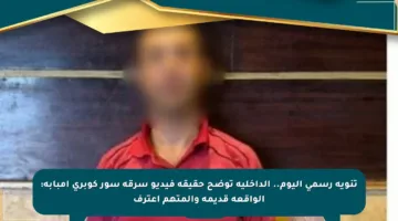 تنويه رسمي اليوم.. الداخلية توضح حقيقة فيديو سرقة سور كوبري إمبابة: الواقعة قديمة والمتهم اعترف